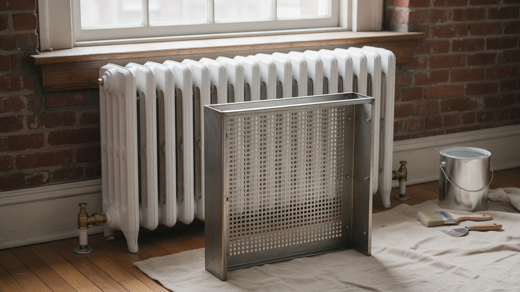 Professional paint cast iron radiator Philadelphia detail for Philadelphia Painting Services in Center City

