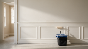 Professional paint touch up sheen mismatch detail for Philadelphia Painting Services in Center City